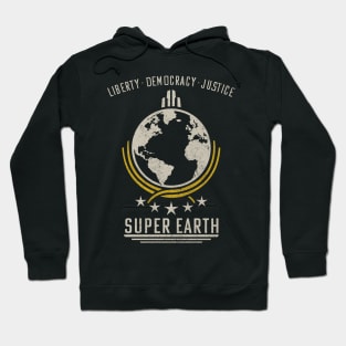 Super Earth Diving Into Hell For Liberty Hoodie